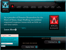 Tablet Screenshot of angelstaffing.net